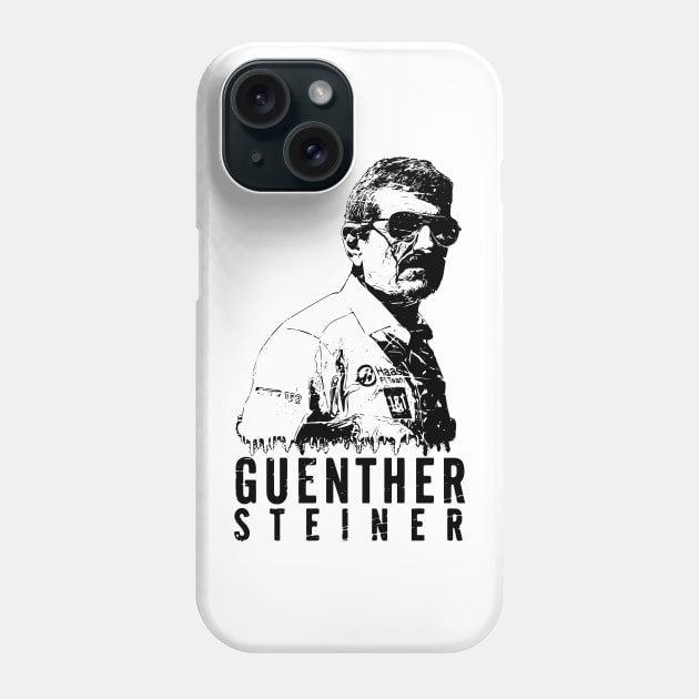 guenther steiner funny quotes Phone Case by Color-Lab