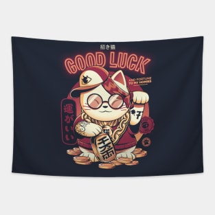 Lucky Cat Tapestry