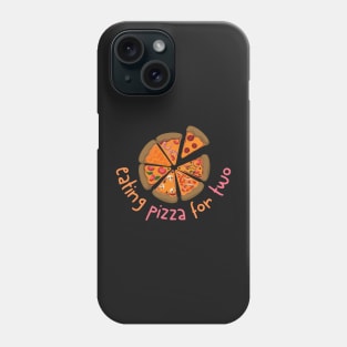 Eating Pizza For Two | Different Flavoured Pizza Phone Case