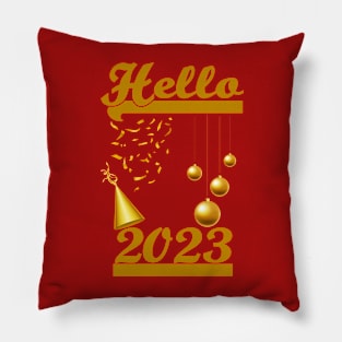 new year 2023 Pillow