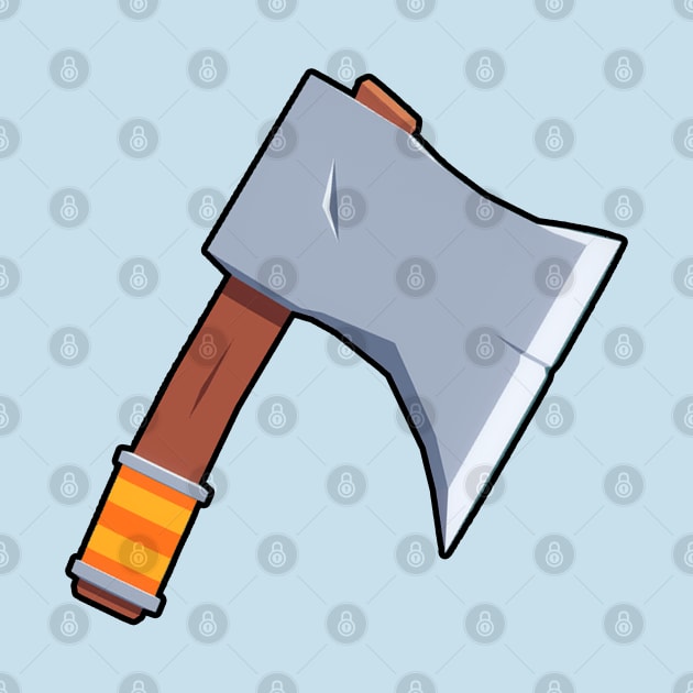 Cartoon Axe by MadDesigner