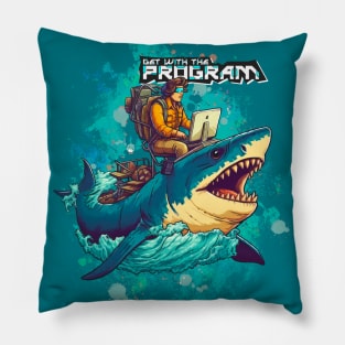 Get With the Program, Awesome Ai Art Pillow