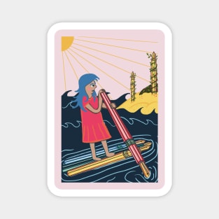 Six of Swords Magnet