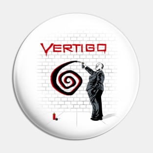 Vertigo Hitchcock Pin