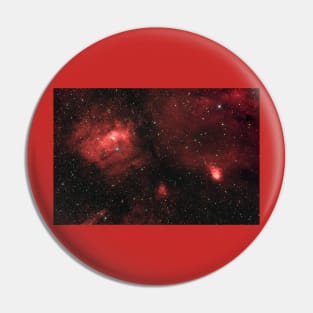 Deep space object Bubble Nebula (NGC 7635) Pin