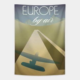 Europe By Air Tapestry