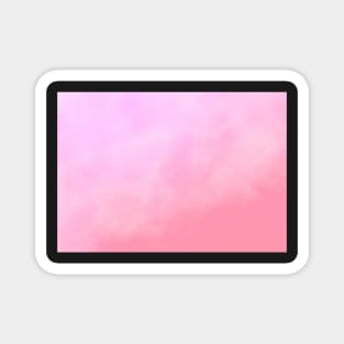 Pink Watercolor Gradient Magnet