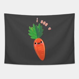 Carrot Sticker gift mom ,gift child Tapestry