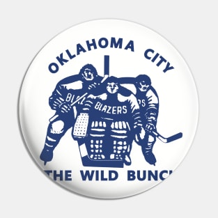 Oklahoma City Blazers Wild Bunch 1974-75 Pin