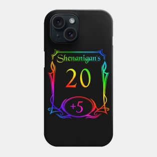 DnD Stat Shenanigan's - Rainbow Phone Case