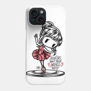 chibi ballet dancer Phone Case