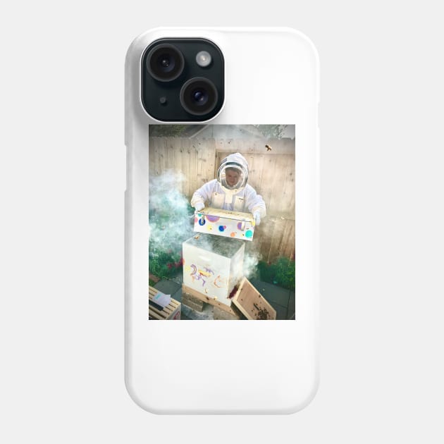 The Backyard Bee Keeper Phone Case by ephotocard