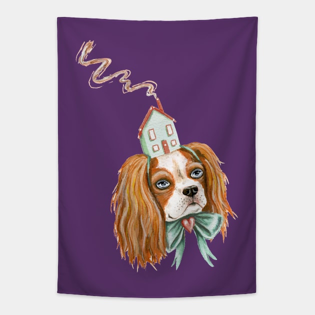 Harriet the cavalier king Charles spaniel Tapestry by KayleighRadcliffe