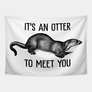 It's an otter to meet you Tapestry