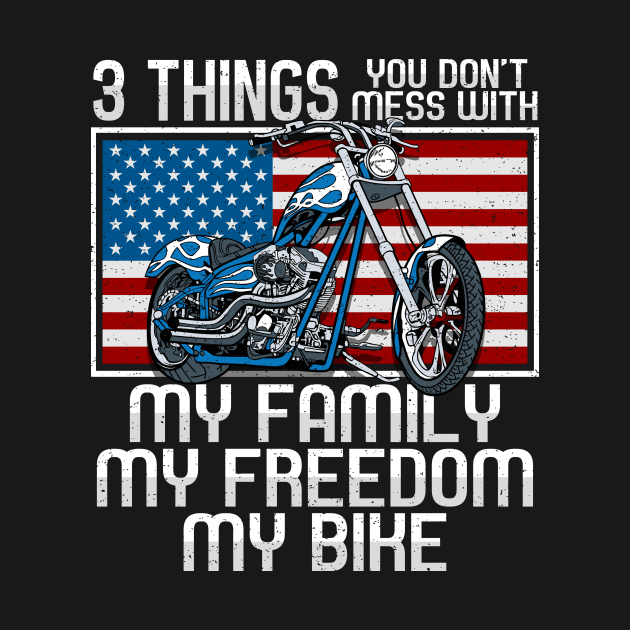 Motorcycle Biker American Way by RadStar