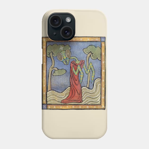 Medieval Mantin Man Phone Case by INOGArt