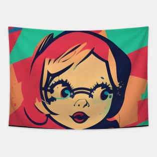 Strawberry girl Tapestry