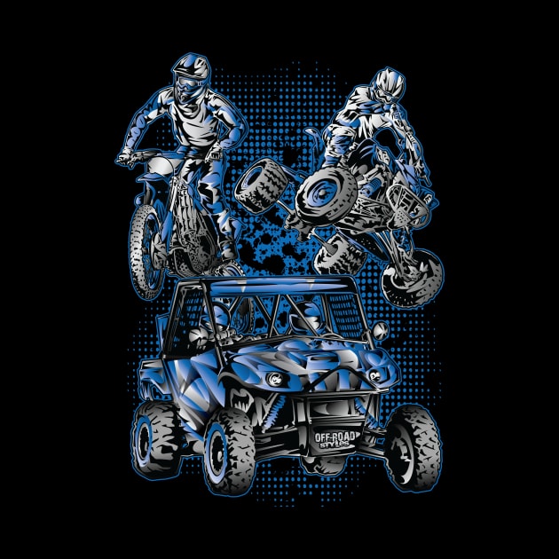 Blue Motocross Extreme by OffRoadStyles