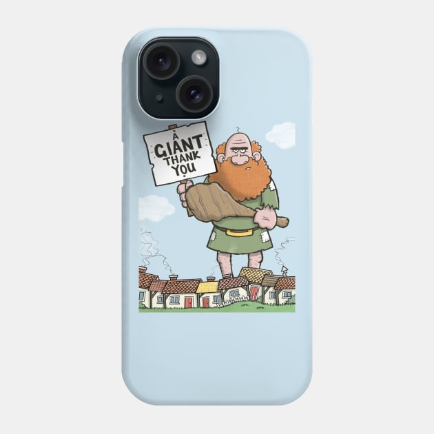 Gianit Thank You Card Phone Case by CarlBatterbee