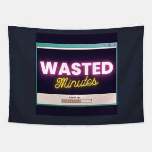 Wasted Minutes Podcast Merch Tapestry