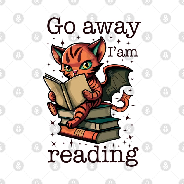 Go Away, I am Reading by fantastico.studio