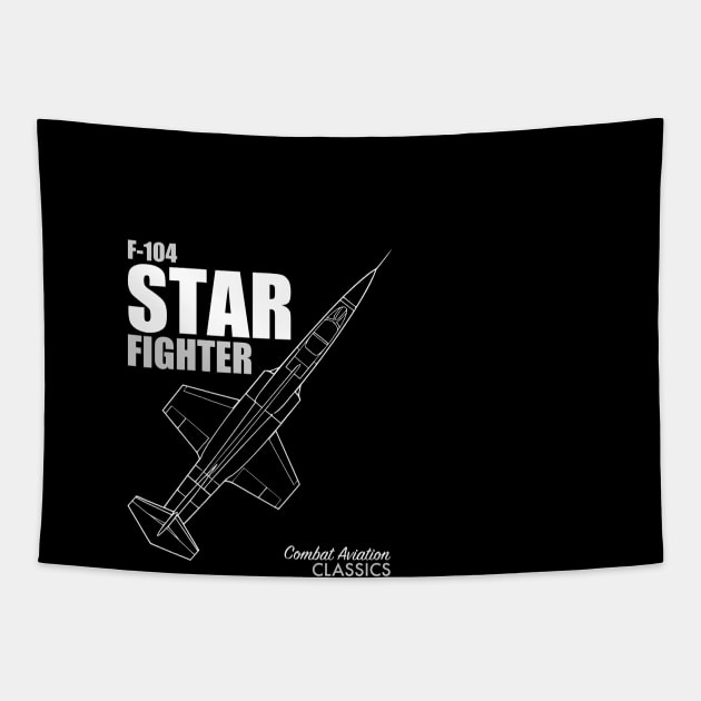 F-104 Starfighter Tapestry by Firemission45