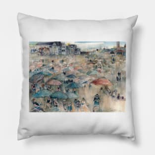 New Jersey Shore - Dangling Conversation - Long Beach Island Pillow