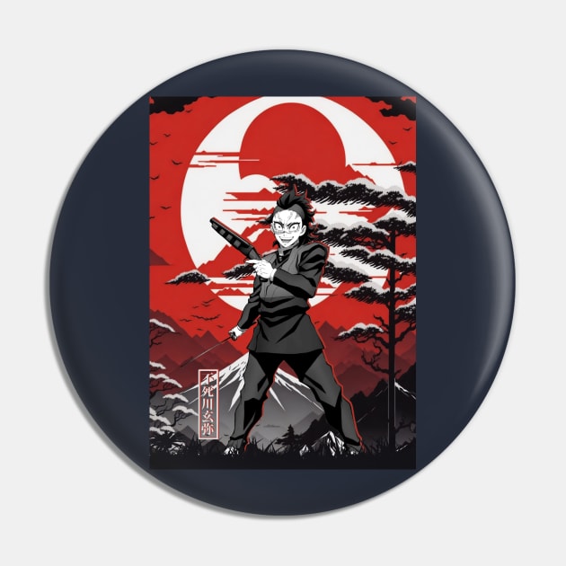 Genya japan style Dm Pin by NekerArt