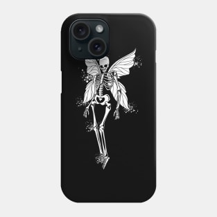 Fairy skeleton with wings - Fairycore Phone Case