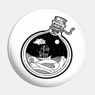 The Killing Moon B&W Pin