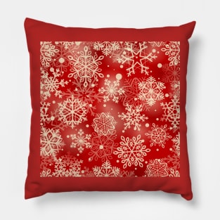 Snowflakes pattern Pillow