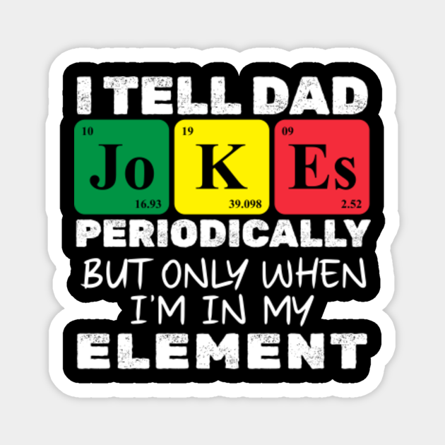 Periodic Table Dad Jokes