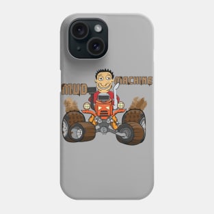 Red Mud Machine 4x4 Offroad Truck Tractor Phone Case