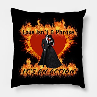 Burning Devotion Waltz Pillow