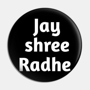 Jai shree radhe Pin