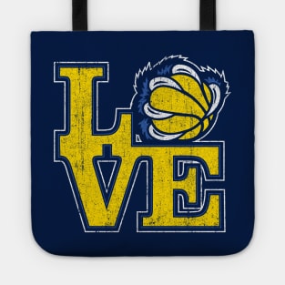 Love Memphis Basketball Tote