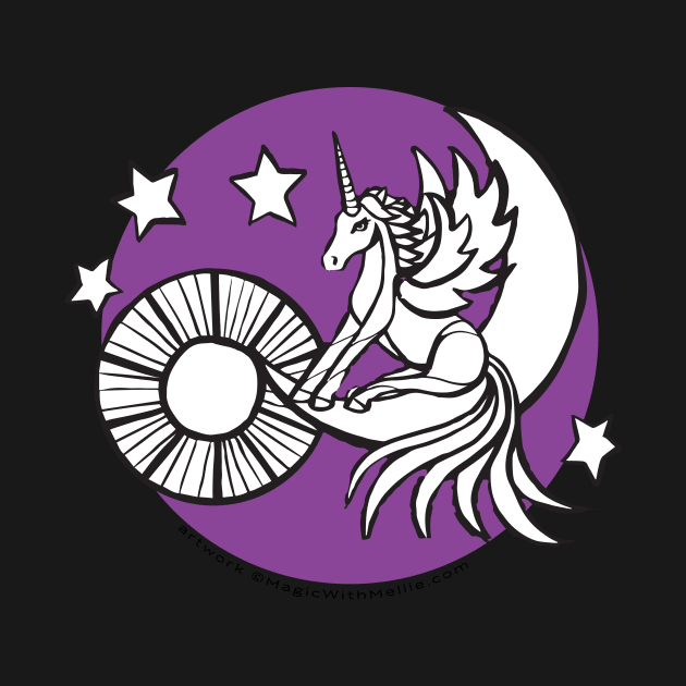 Celestial Pegasus Unicorn — Inktober Unicorn illustration series by mellierosetest