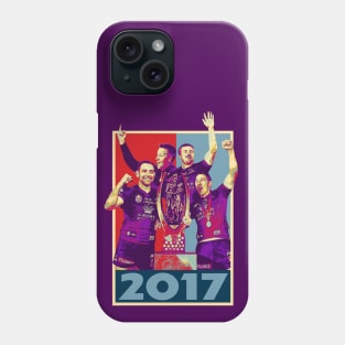 Retro Footy Moments - Melbourne Storm - PREMIERS 2017 Phone Case