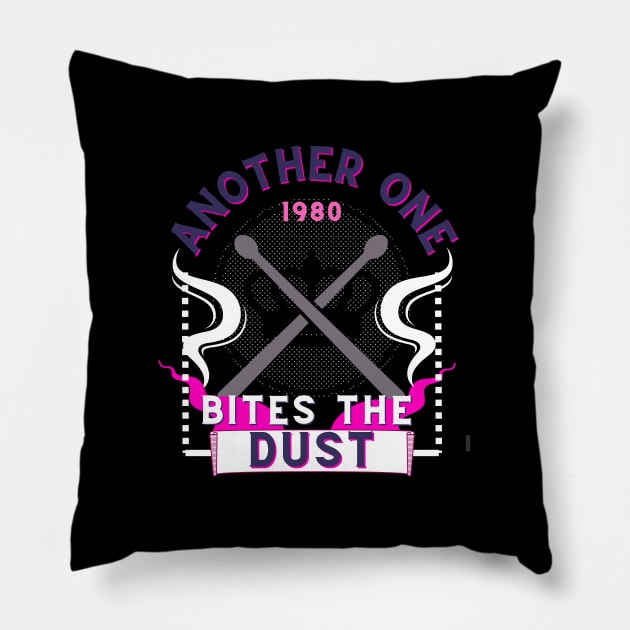 Another one bites the dust Pillow by SoundArt