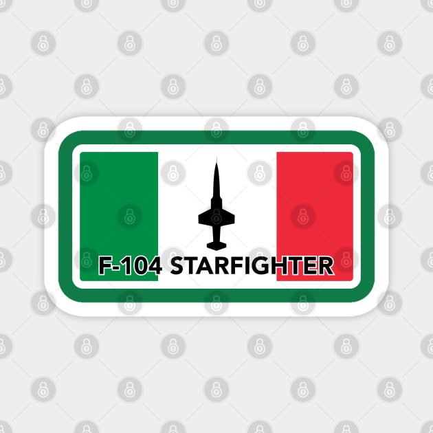 F-104 Starfighter Italy Patch Magnet by TCP