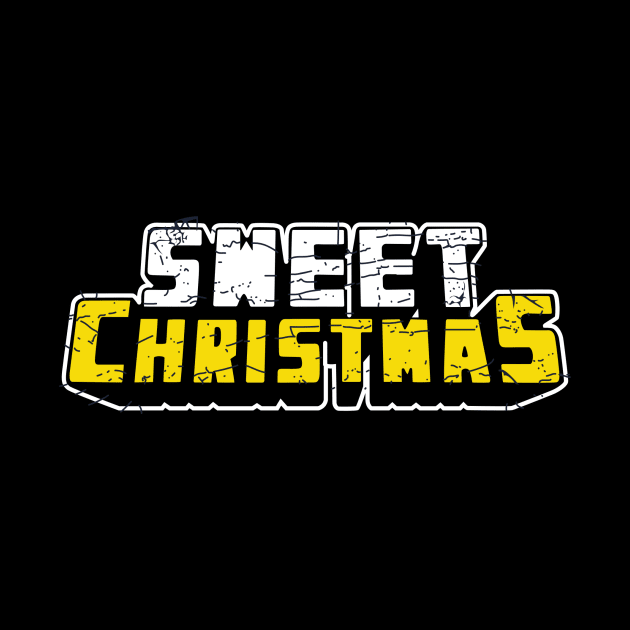 Sweet Christmas-Block by BlackActionTeesOnDemand