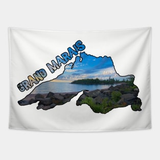 Grand Marias, Minnesota - Artist Point & Lake Superior Tapestry