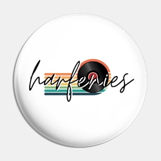 retro music harfenies Pin