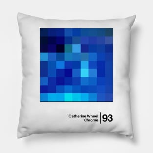 Catherine Wheel / Minimal Style Graphic Artwork Pillow