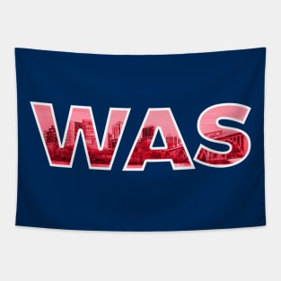 Washington Wizards WAS Skyline Tapestry