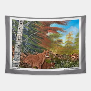 Cougars Tapestry