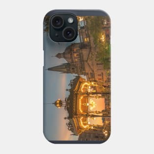 Mexico. Guadalajara. Cathedral. Zocalo. Twilight. Phone Case