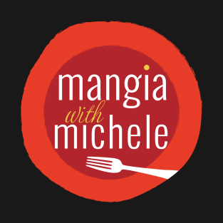 Mangia With Michele round logo T-Shirt