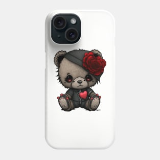 rose emo teddy Phone Case