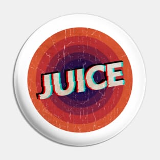 VINTAGE ORANGE CIRCLE - Juice Pin